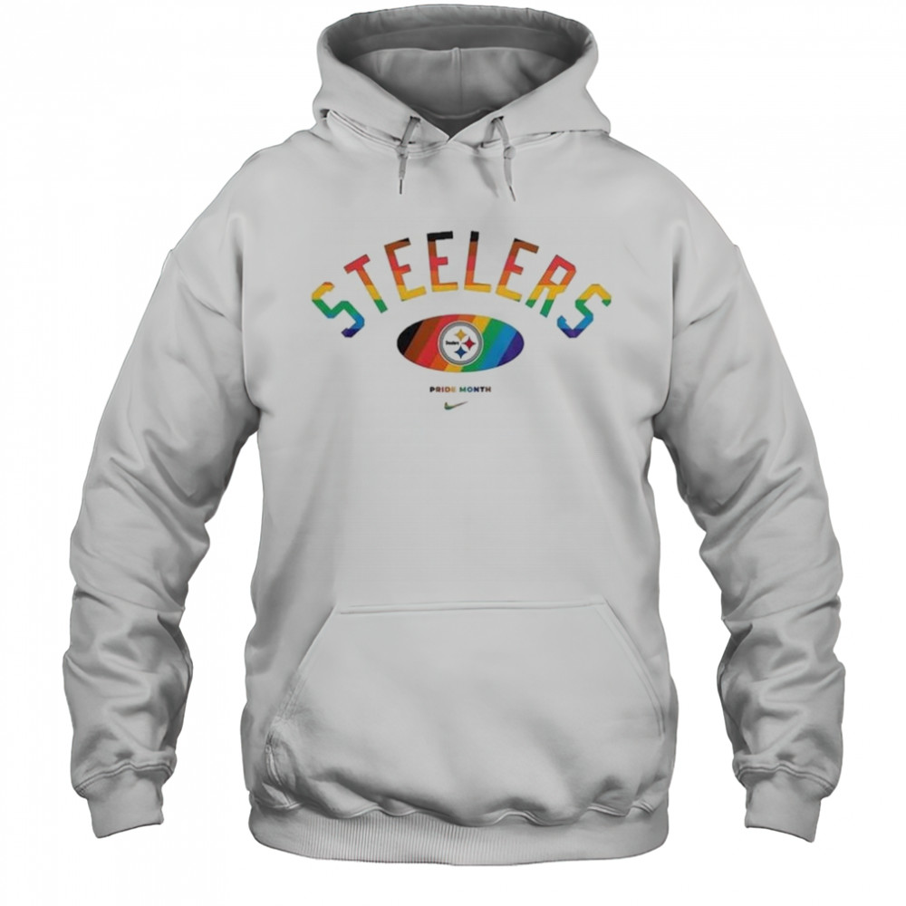 NFL Pittsburgh Steelers x Pride Month Football Accept Understand Love 2025 Shirt Hoodie