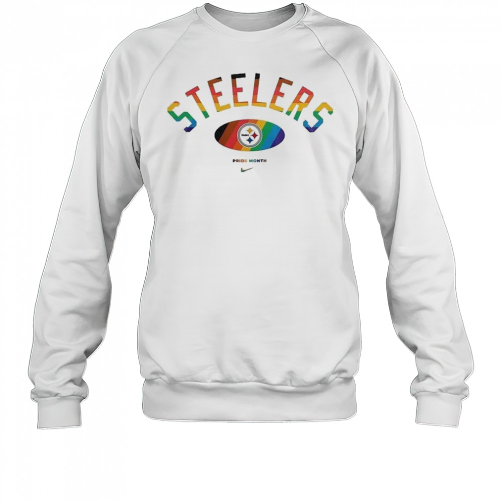 NFL Pittsburgh Steelers x Pride Month Football Accept Understand Love 2025 Shirt Sweatshirt
