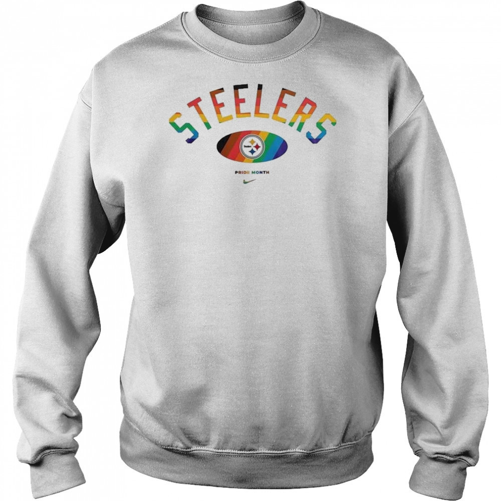 NFL Pittsburgh Steelers x Pride Month Football Accept Understand Love 2025 Shirt Hoodie