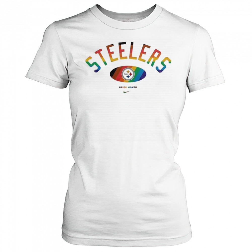 NFL Pittsburgh Steelers x Pride Month Football Accept Understand Love 2025 Shirt Women's T-shirt