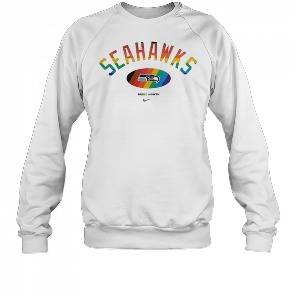 NFL Seattle Seahawks x Pride Month Football Accept Understand Love 2025 Shirt Sweatshirt
