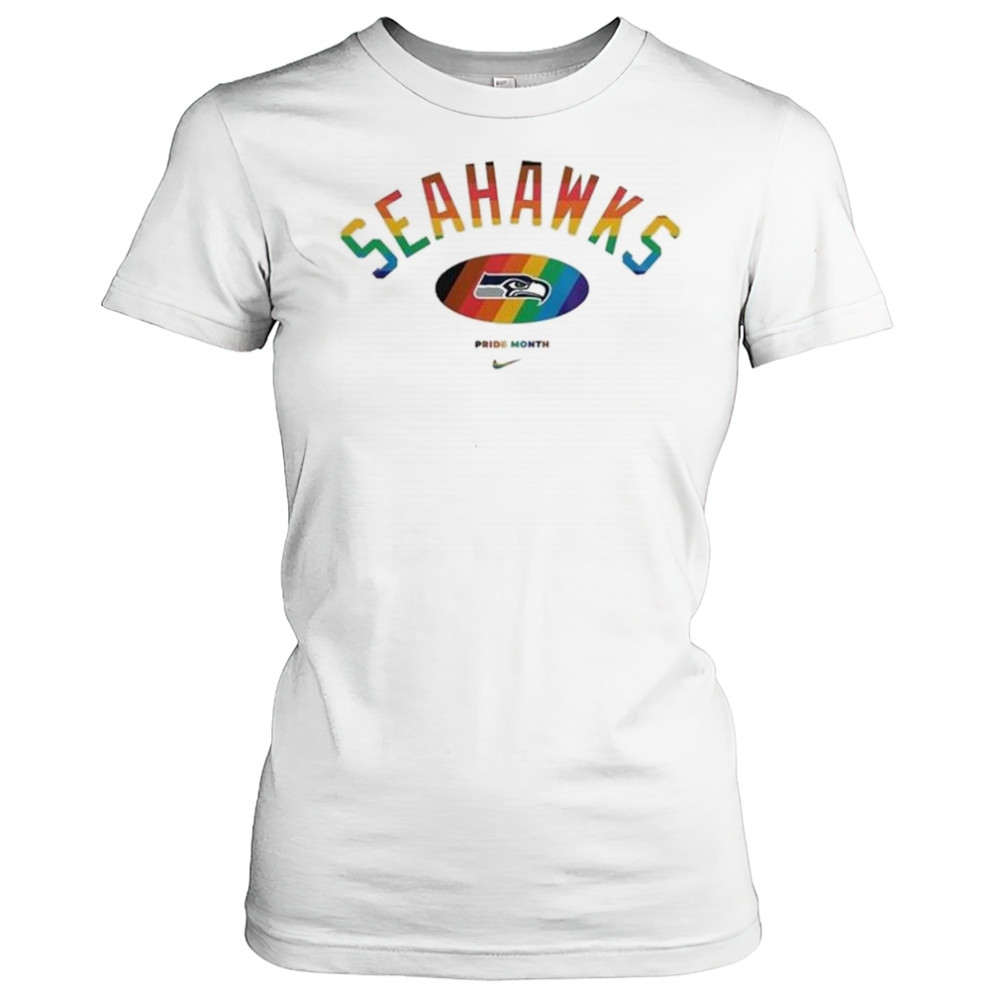 NFL Seattle Seahawks x Pride Month Football Accept Understand Love 2025 Shirt Women's T-shirt