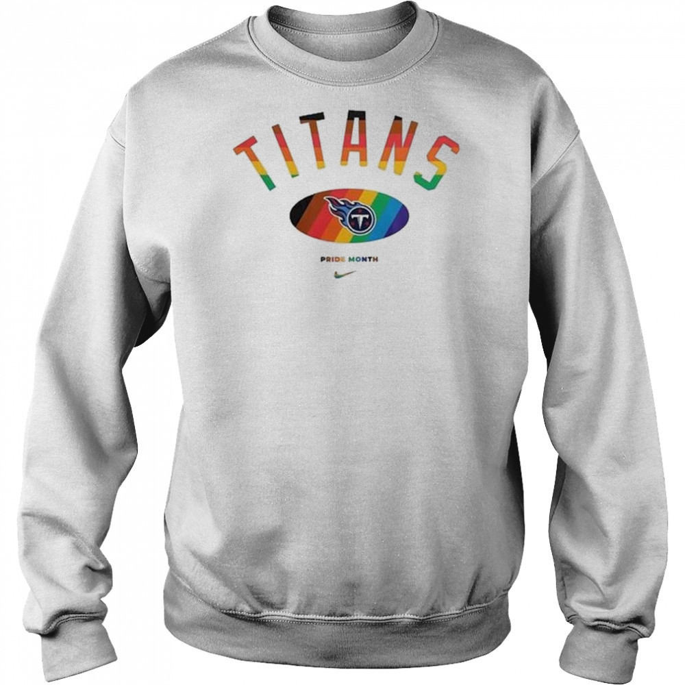 NFL Tennessee Titans x Pride Month Football Accept Understand Love 2025 Shirt Hoodie