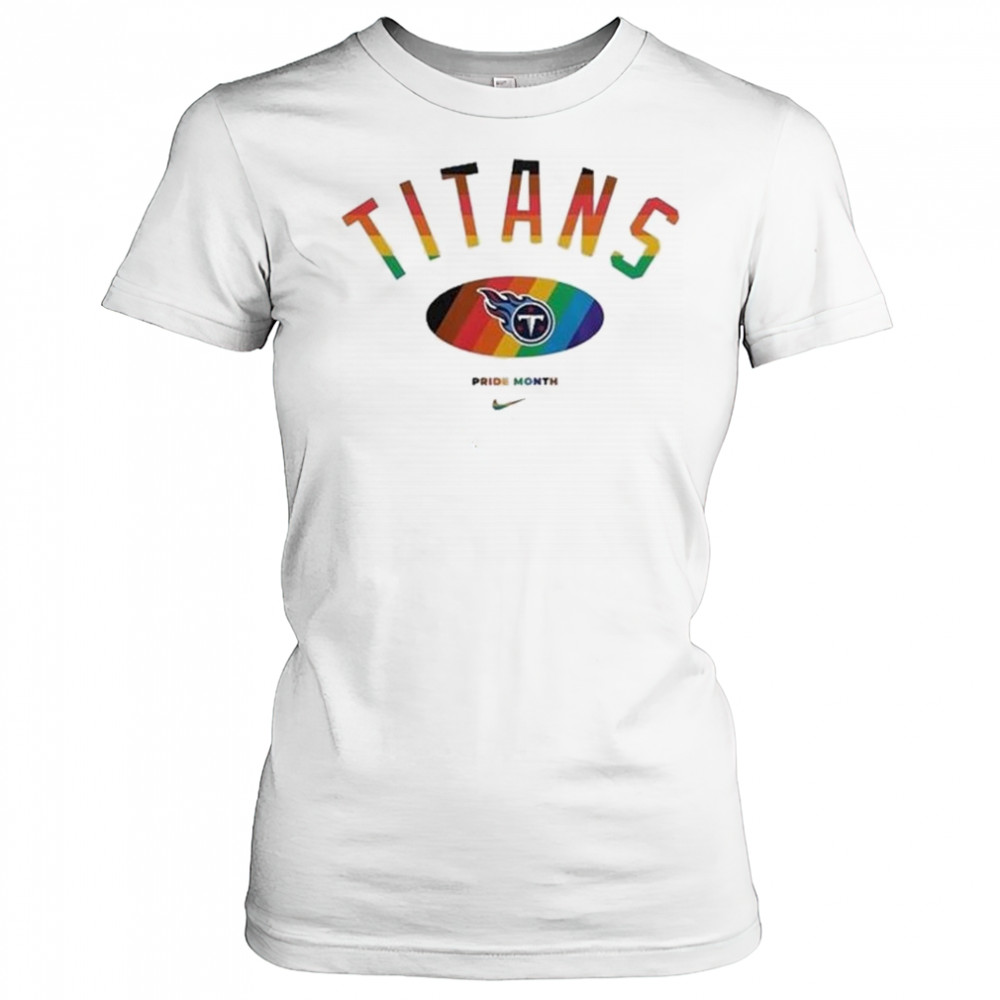 NFL Tennessee Titans x Pride Month Football Accept Understand Love 2025 Shirt Women's T-shirt