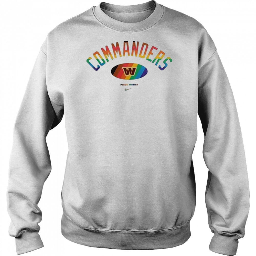 NFL Washington Commanders x Pride Month Football Accept Understand Love 2025 Shirt Hoodie