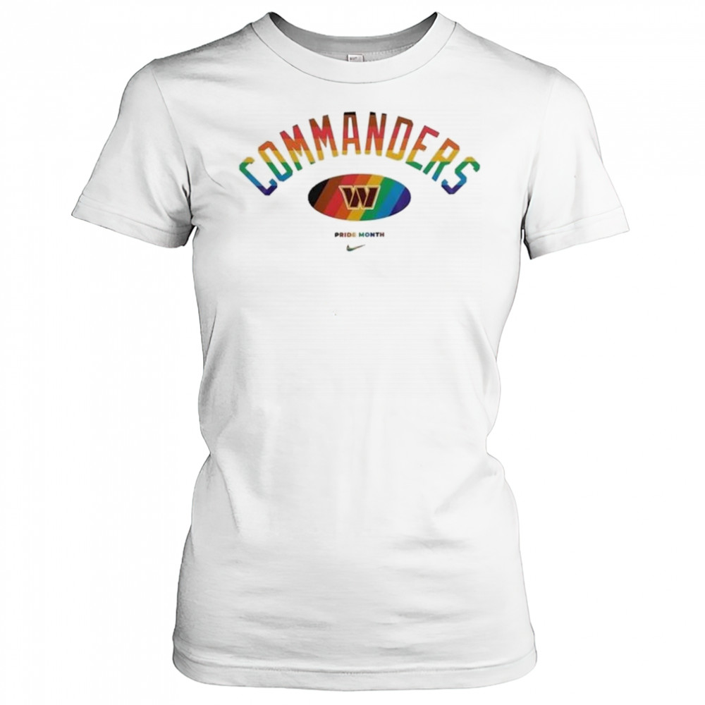 NFL Washington Commanders x Pride Month Football Accept Understand Love 2025 Shirt Women's T-shirt