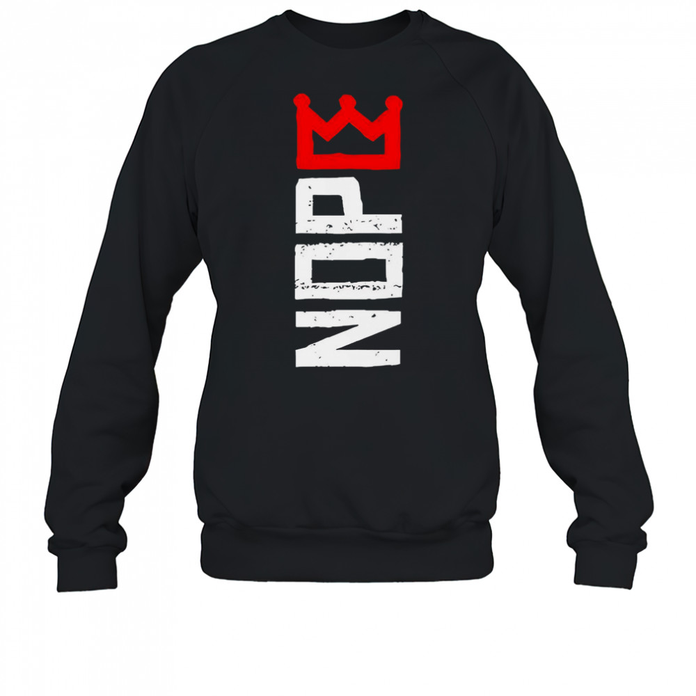 No Kings Nope Protest Sign Horizontal T-Shirt Sweatshirt