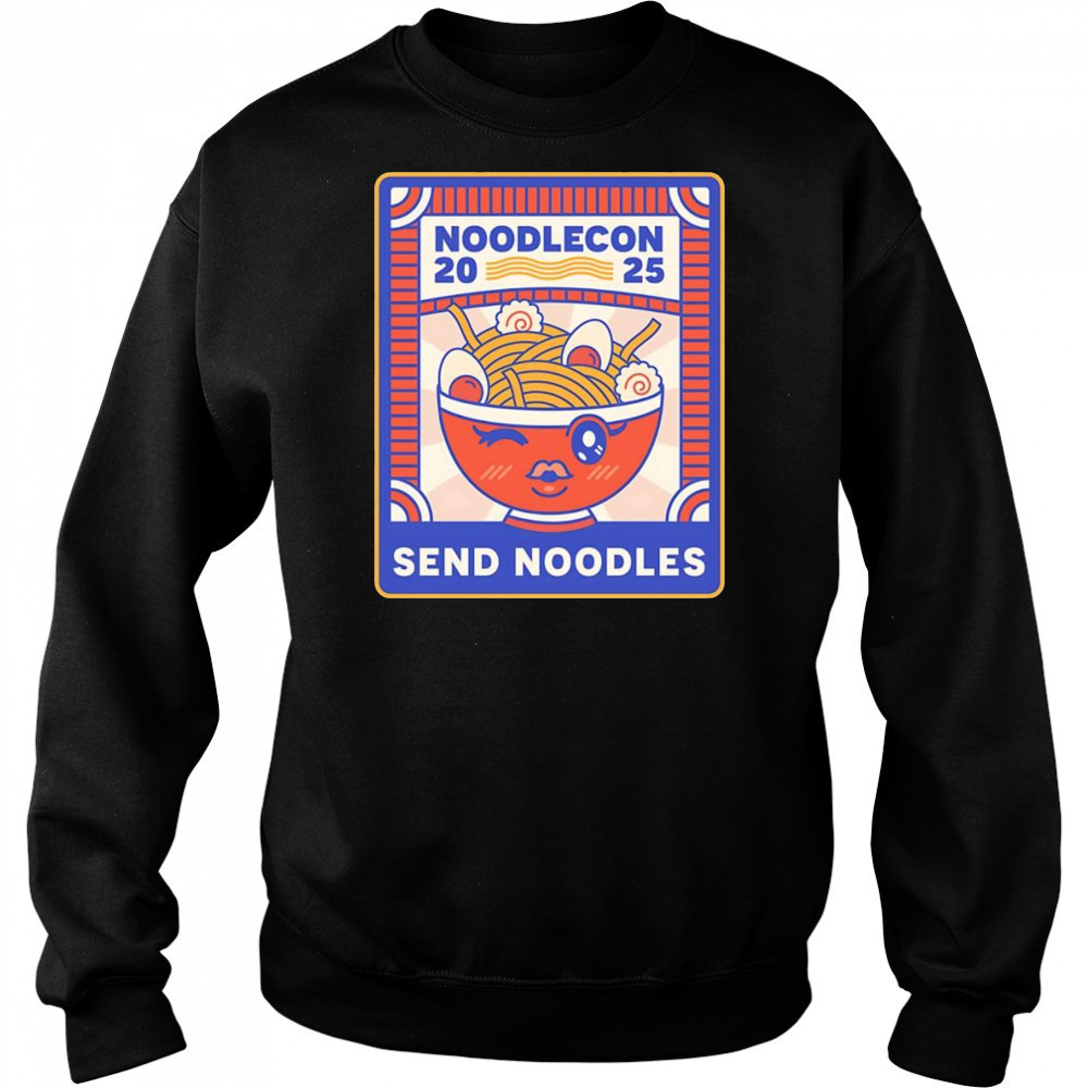 Noodlecon 2025 send noodles shirt Hoodie