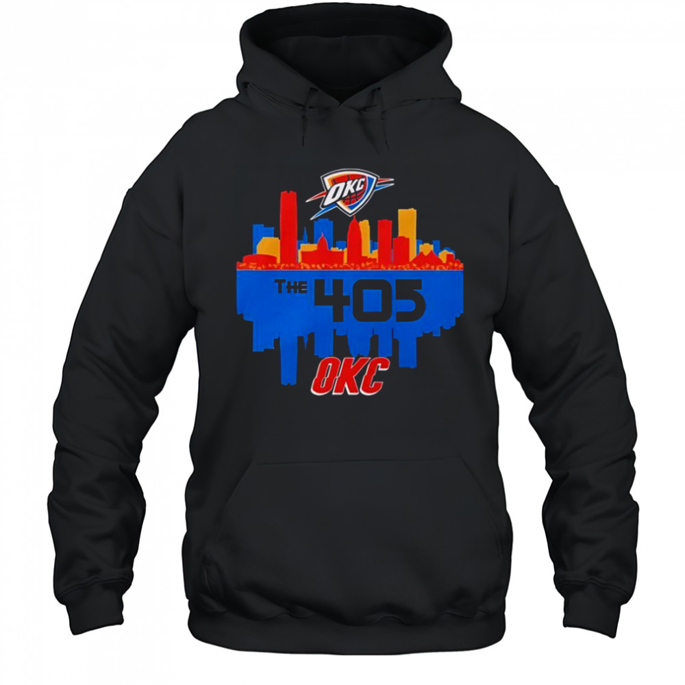 Oklahoma City Thunder Stadium The 405 OC Cities T-Shirt Hoodie