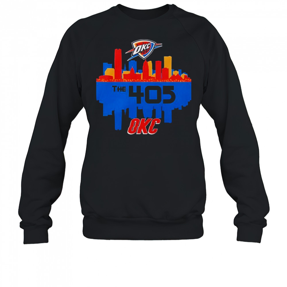 Oklahoma City Thunder Stadium The 405 OC Cities T-Shirt Sweatshirt