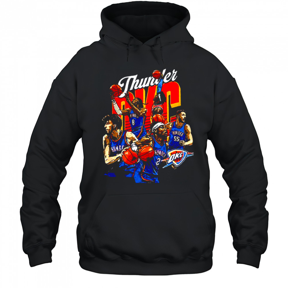 Oklahoma City Thunder Starting 5 Final Games shirt Hoodie