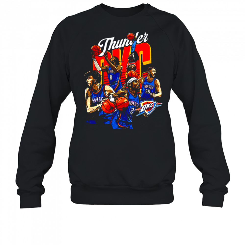 Oklahoma City Thunder Starting 5 Final Games shirt Sweatshirt