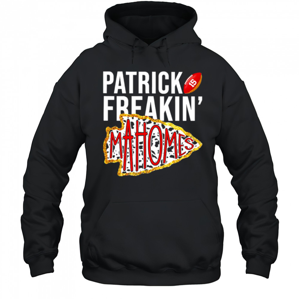 Patrick Freakin’ Mahomes Kansas City Chiefs logo shirt Hoodie