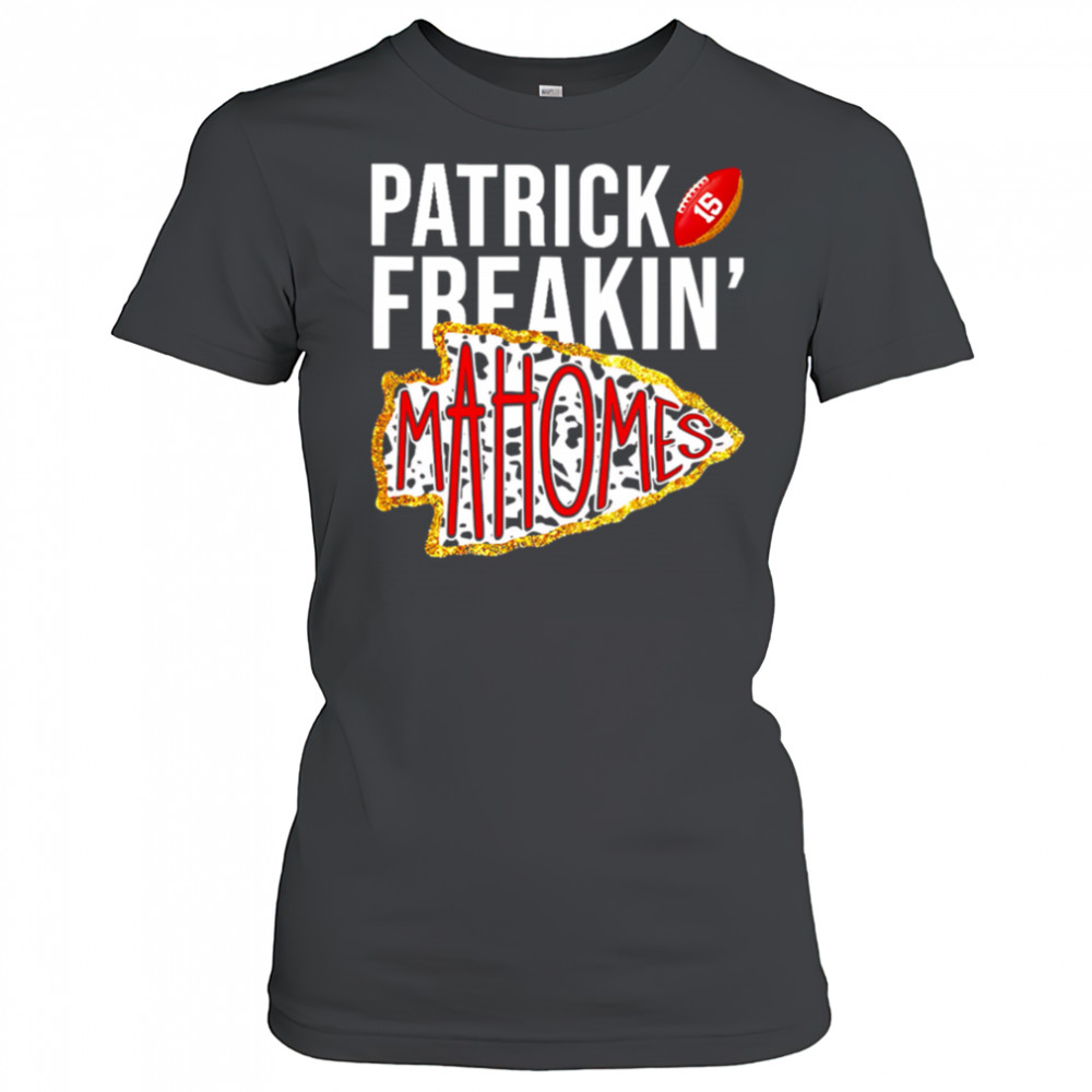 Patrick Freakin’ Mahomes Kansas City Chiefs logo shirt Women's T-shirt