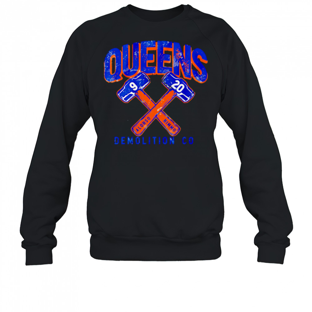 Pete Alonso & Brandon Nimmo Queens Demolition Co shirt Sweatshirt