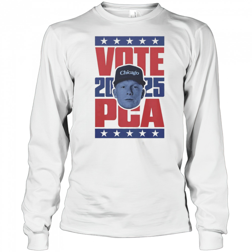 Pete Crow 2025 Vote Chicago shirt Long Sleeved