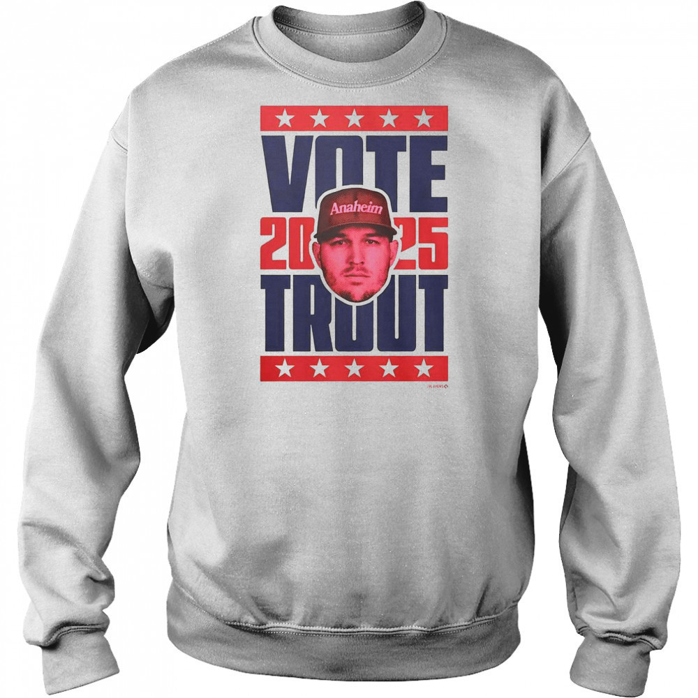 Premium Mike Trout 2025 Vote T-Shirt Hoodie