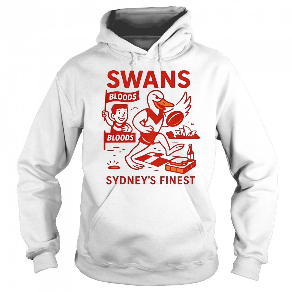 Premium Swans Sydney’s Finest Cartoon T-Shirt Sweatshirt