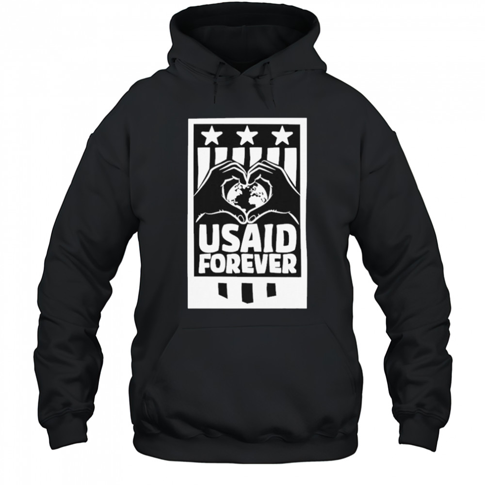 Proud Usaid Partner Heart Hands T-shirt Hoodie