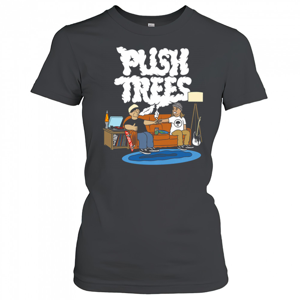 Push trees the puff puff pass shirt Women's T-shirt