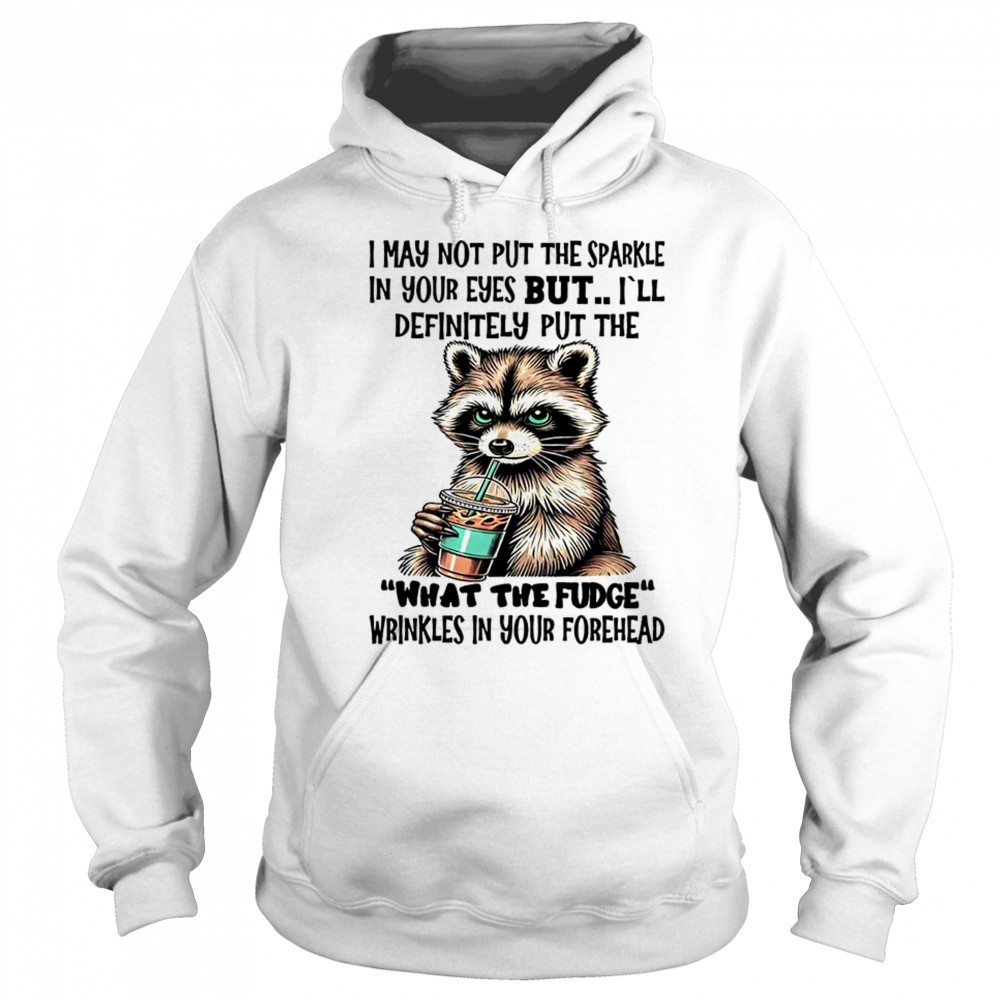 Raccoon I may not put the sparkle in your eyes shirt Sweatshirt