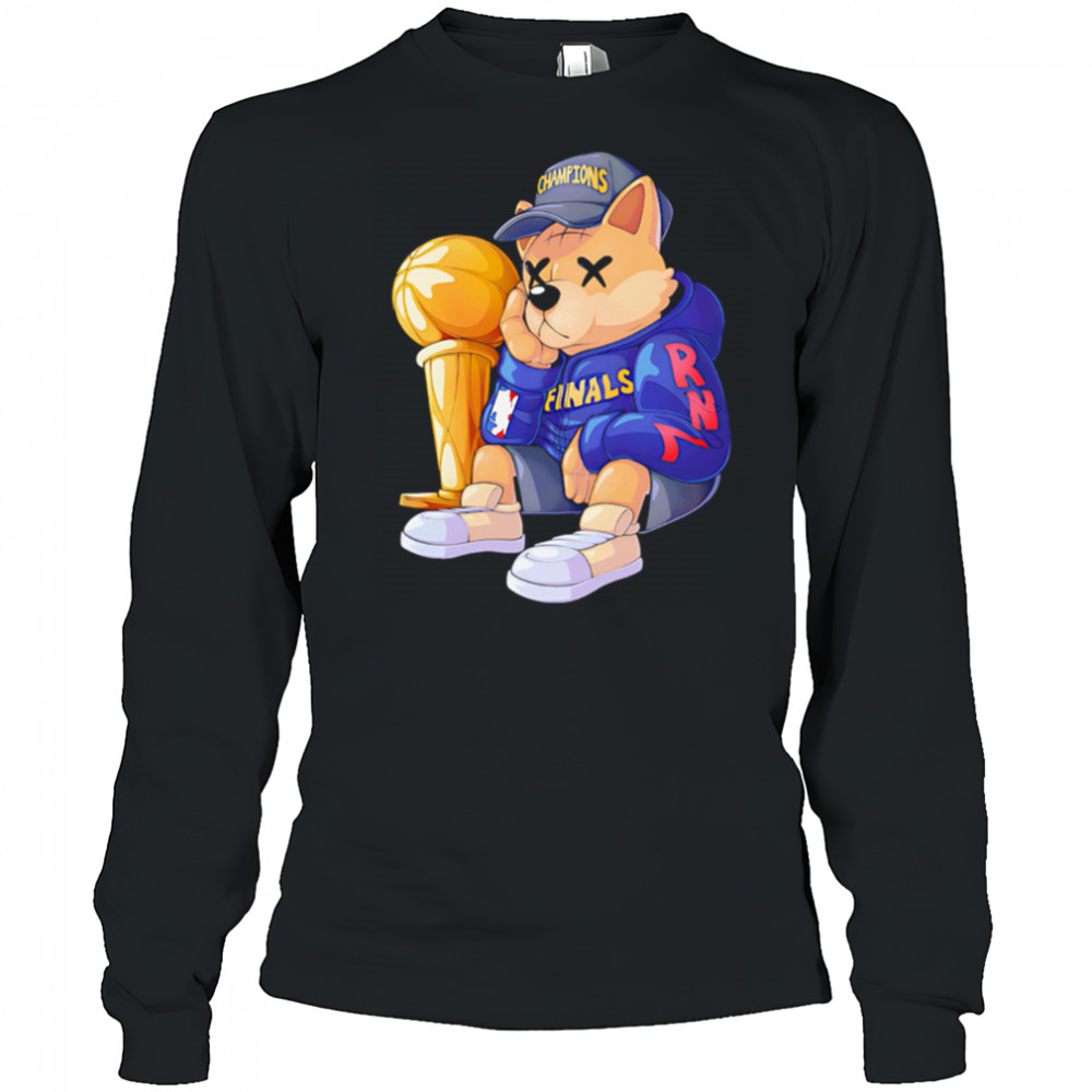 Richie finals NBA champions bear sad shirt Long Sleeved