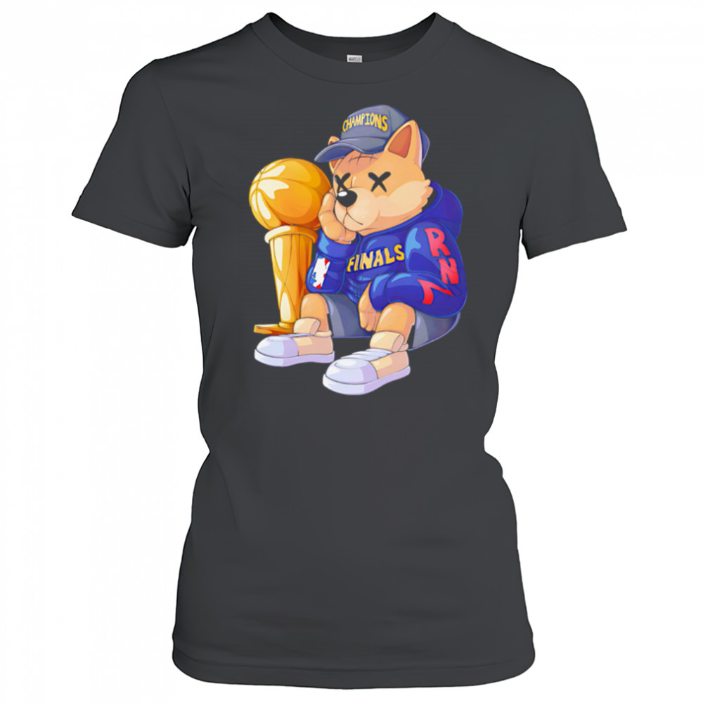 Richie finals NBA champions bear sad shirt Women's T-shirt