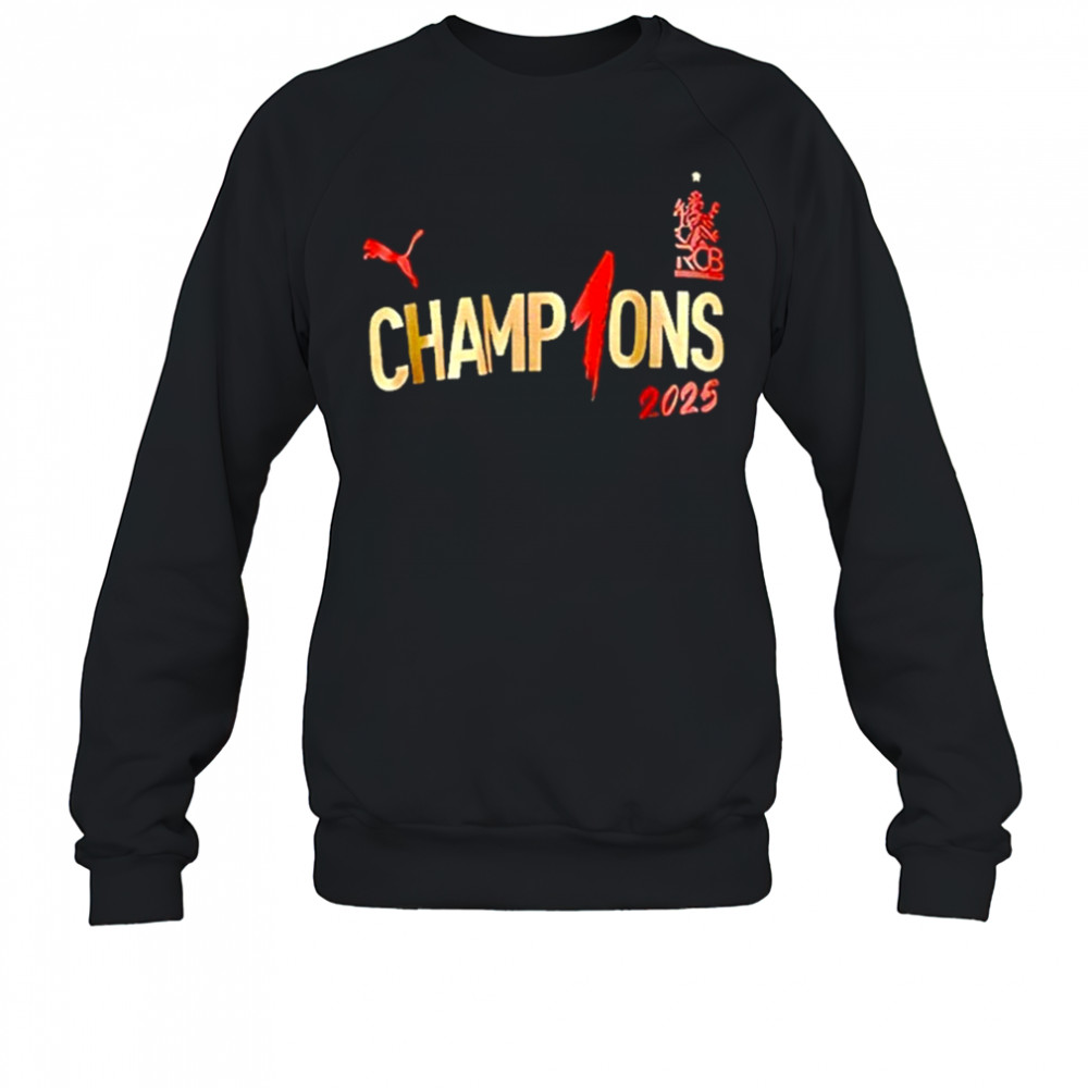 Royal Challengers Bengaluru Champ1ons 2025 shirt Sweatshirt