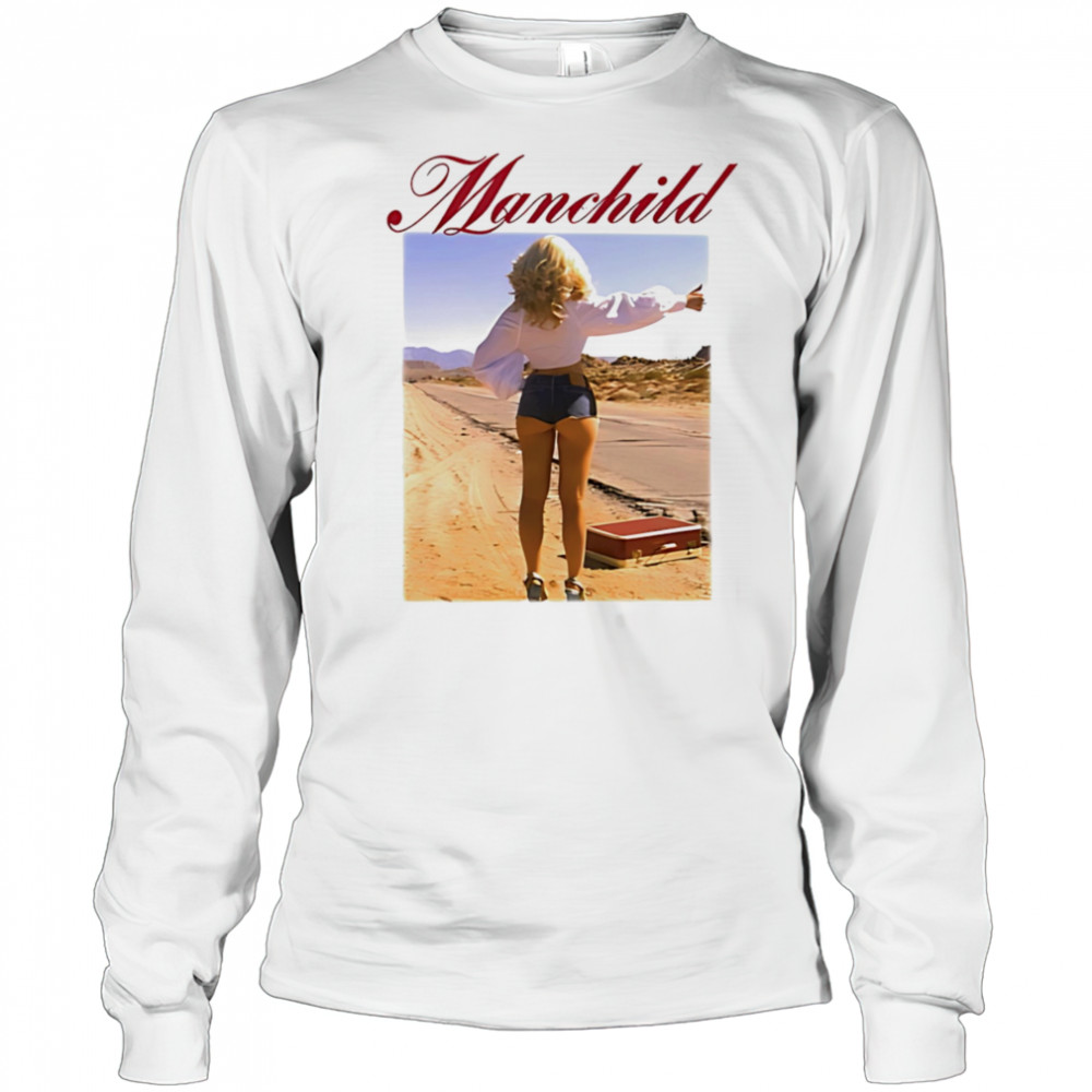 Sabrinacarpenter Manchild photo shirt Long Sleeved