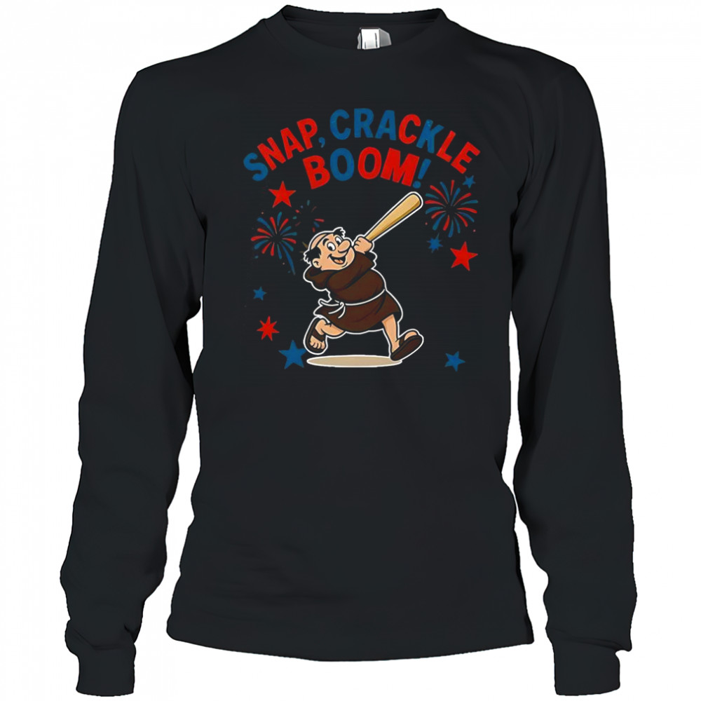 San Diego Padres Snap Crackle Boom Power Of Champions Indepencence Day T-Shirt Long Sleeved