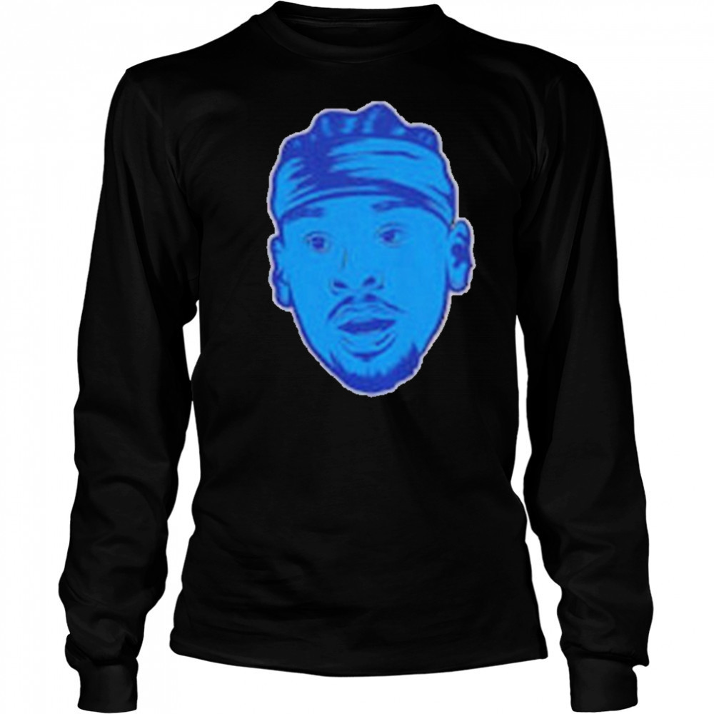 Shai Gilgeous Alexander big head Oklahoma City Thunder NBA Basketball shirt Long Sleeved