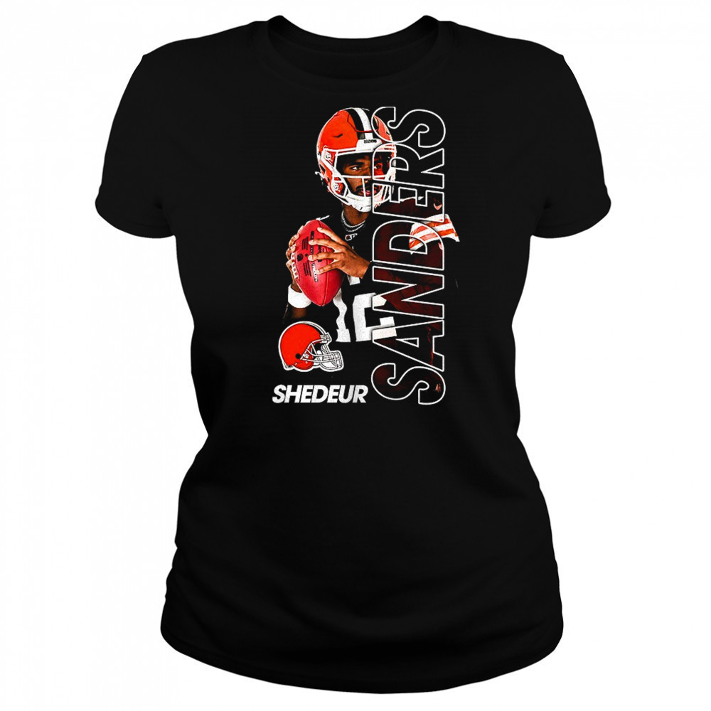 Shedeur Sanders Cleveland Browns NFL player shirt Women's T-shirt