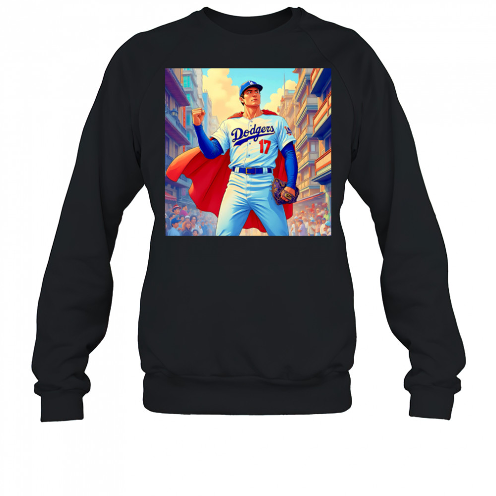 Shohei Ohtani Los Angeles Dodgers superman shirt Sweatshirt