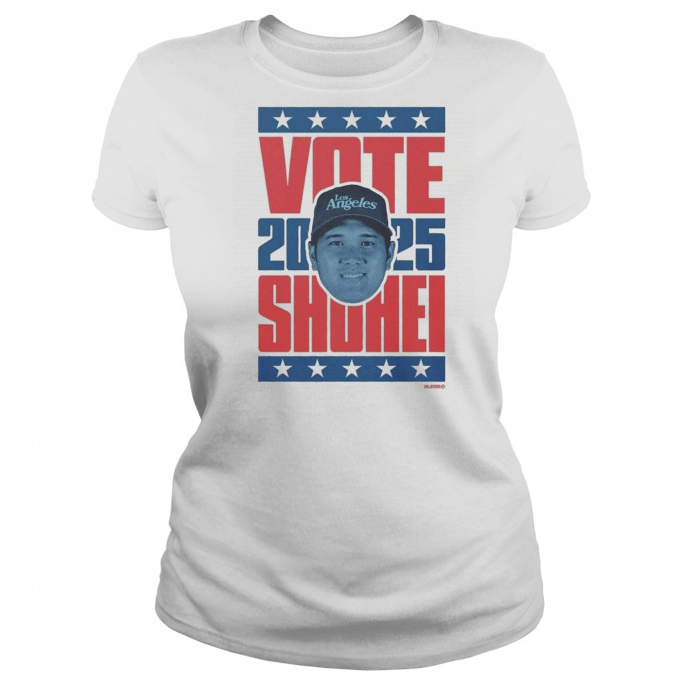 Shohei Ohtani Los Angeles Dodgers Vote Heavyweight 2025 Shirt Women's T-shirt