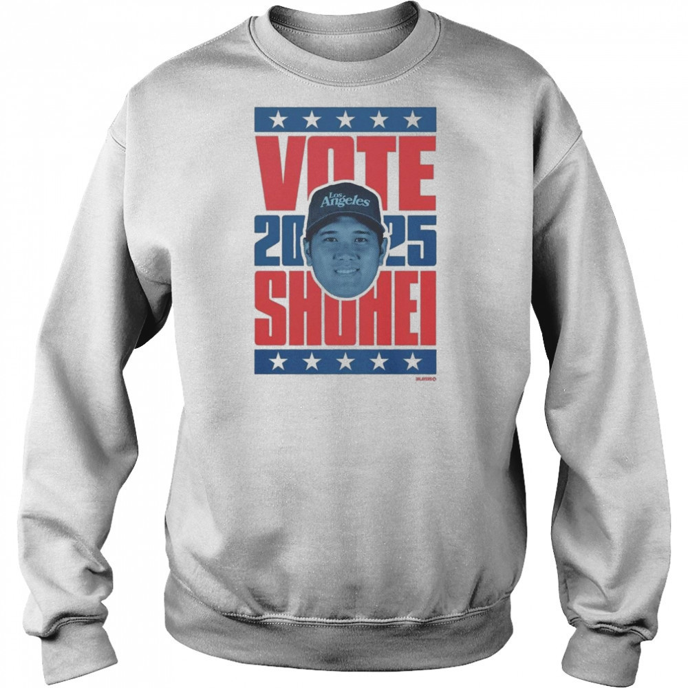 Shohei Ohtani Los Angeles Dodgers Vote Heavyweight 2025 Shirt Hoodie