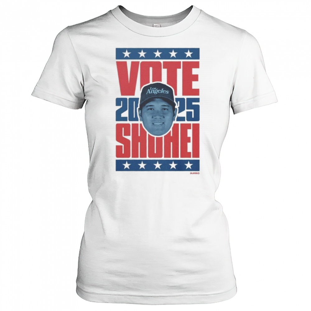 Shohei Ohtani Los Angeles Dodgers Vote Heavyweight 2025 Shirt Women's T-shirt