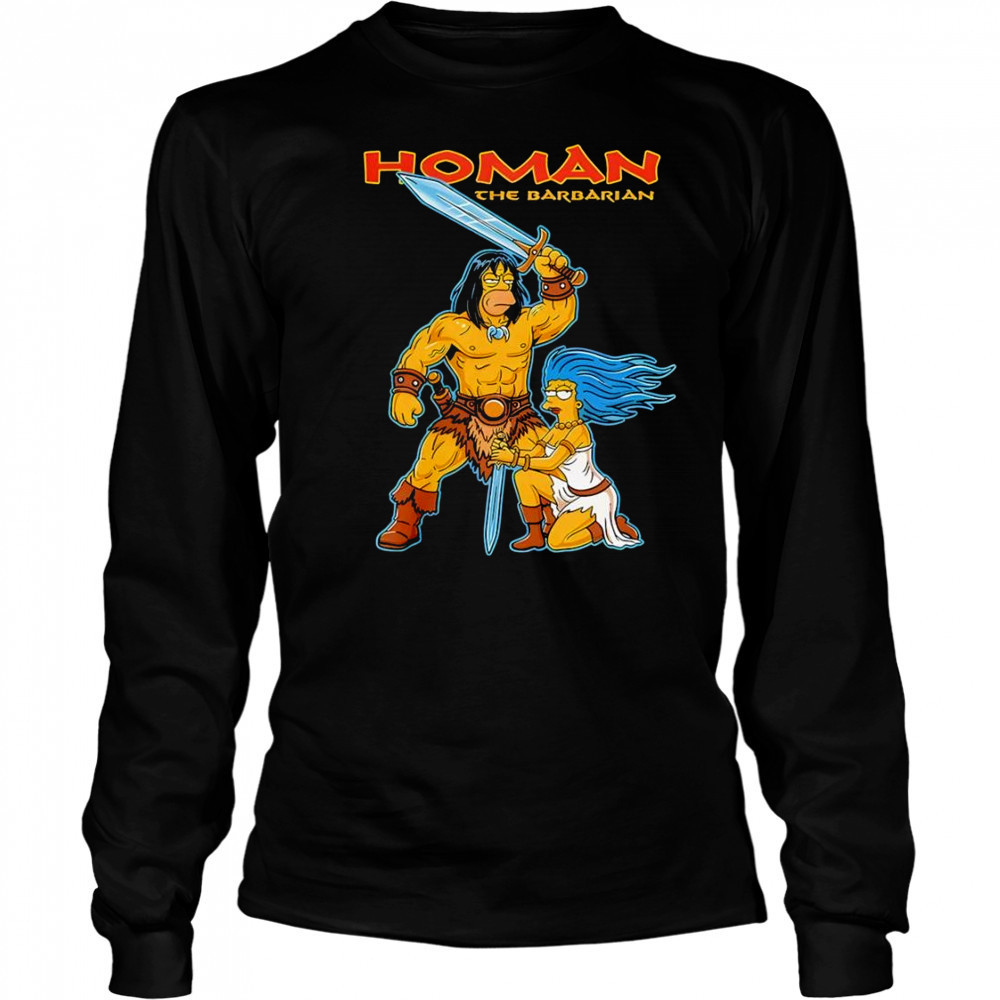 Simperson Homan The Barbarian Shirt Long Sleeved