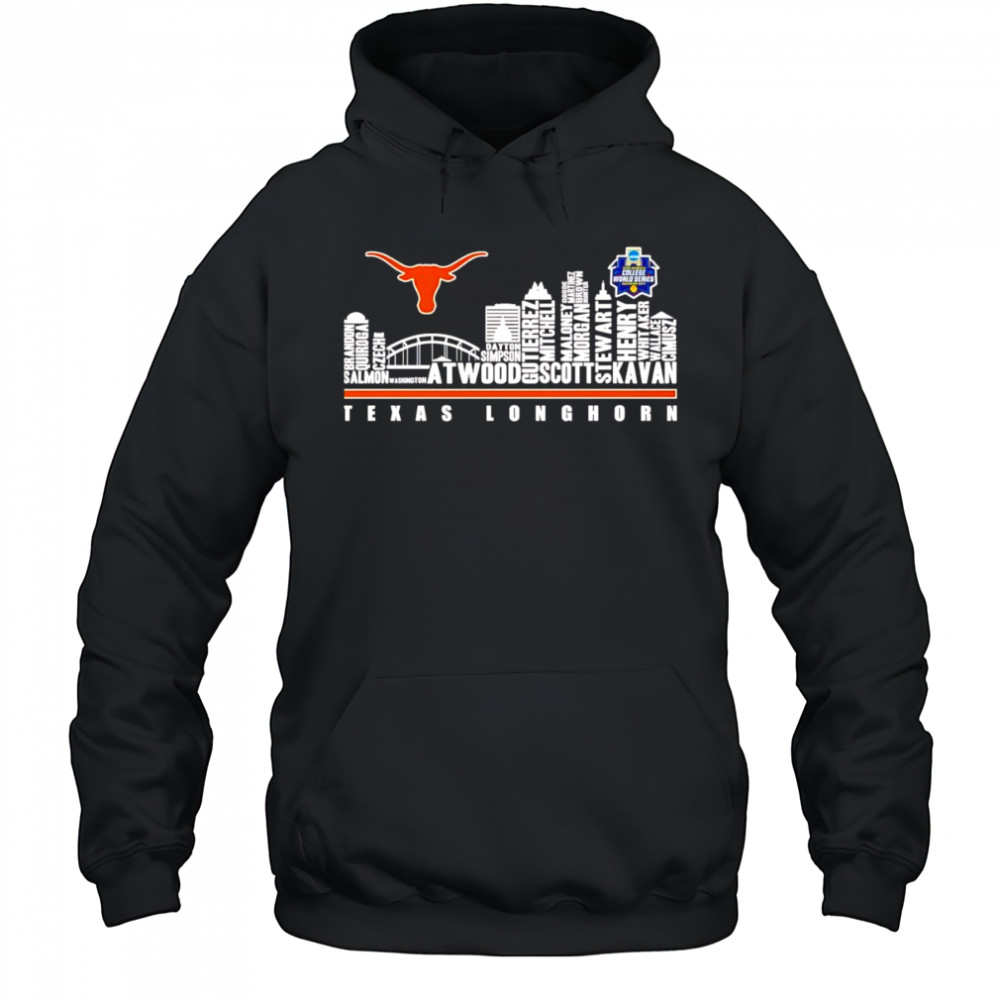 Skyline Texas Longhorns name shirt Hoodie
