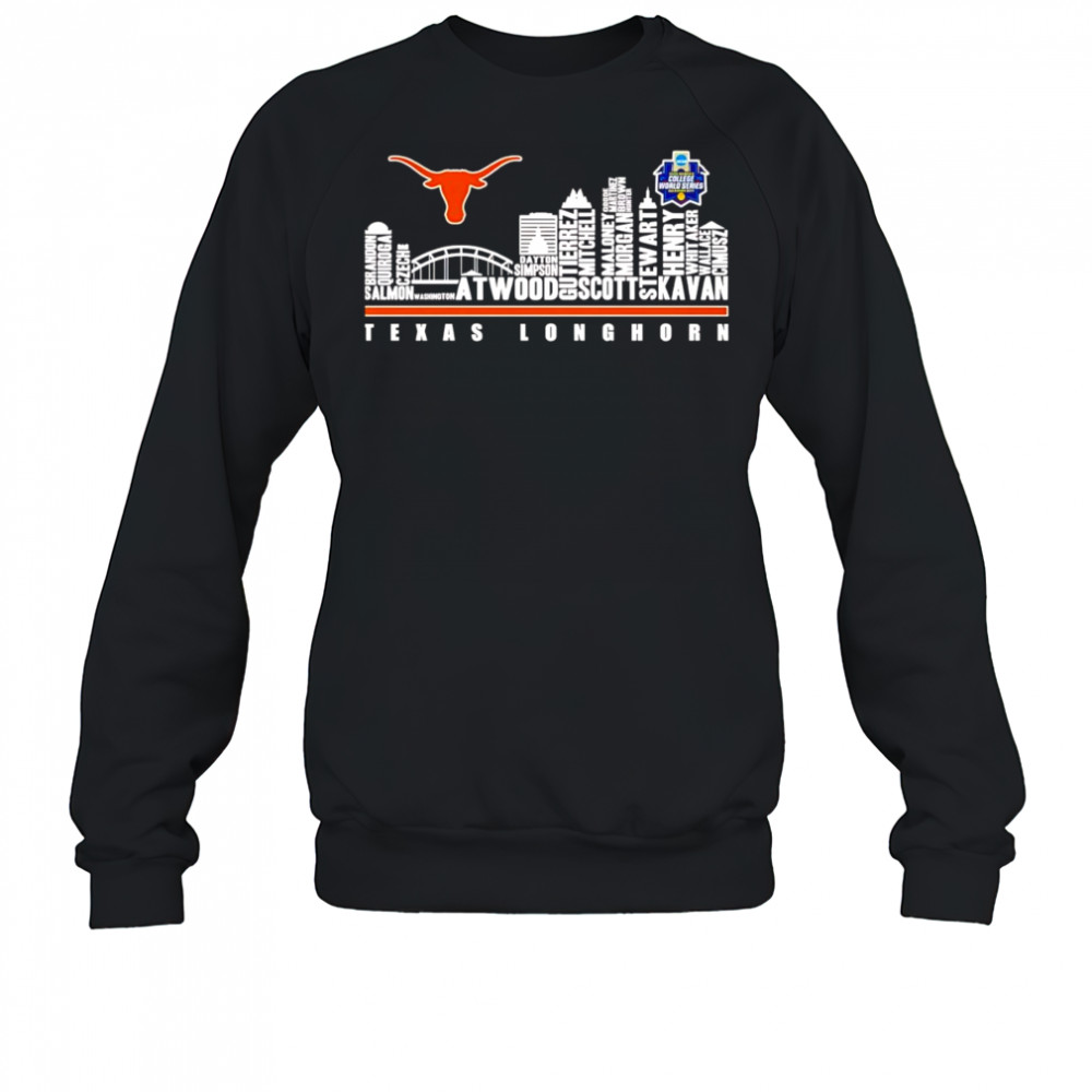 Skyline Texas Longhorns name shirt Sweatshirt
