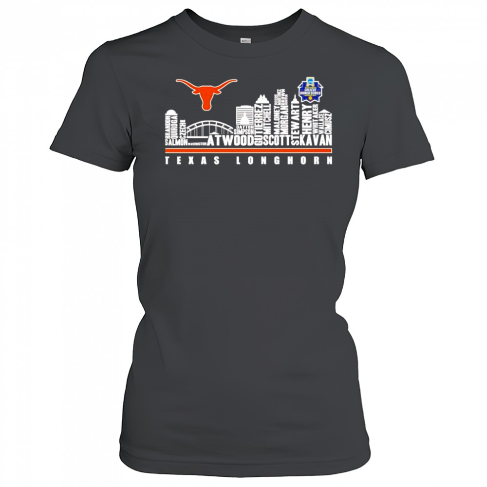 Skyline Texas Longhorns name shirt Women's T-shirt