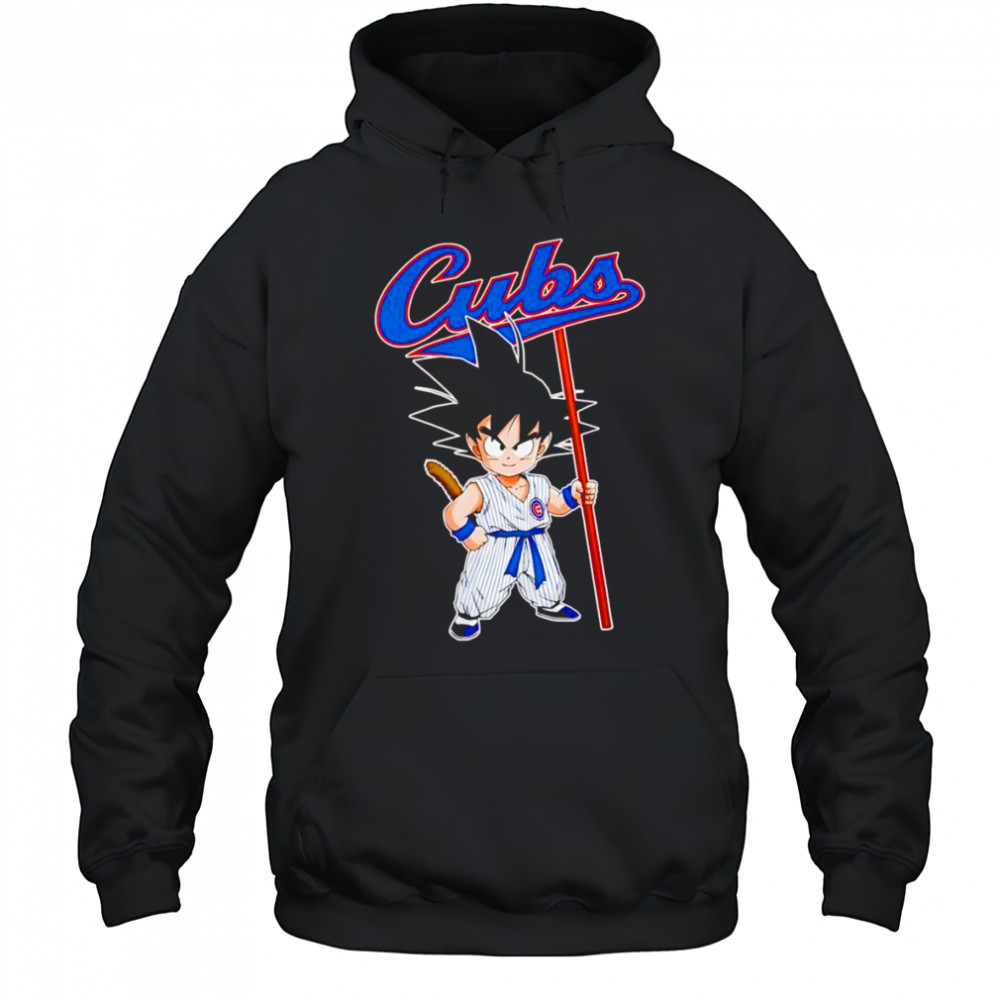 Son Goku Dragon Ball Chicago Cubs baseball shirt Hoodie