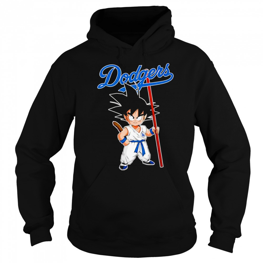 Son Goku Dragon Ball Los Angeles Dodgers baseball shirt Sweatshirt