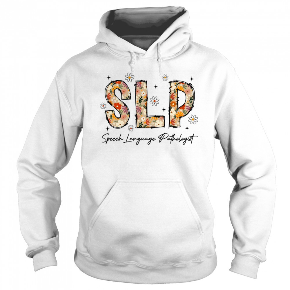 Speech Therapy Retro Flower Speech Language Pathologist SLP shirt Sweatshirt