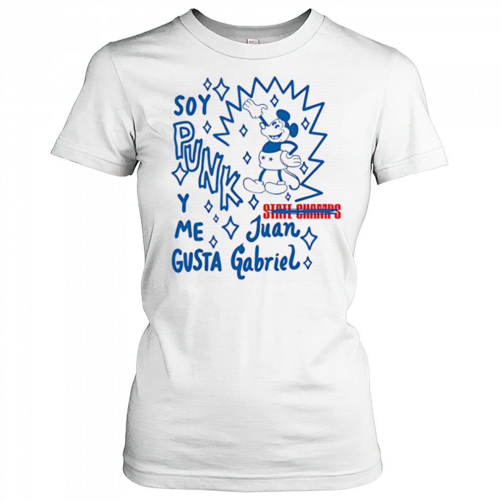 State Champs Soy Punk Y Me Gusta Juan Gabriel shirt Women's T-shirt
