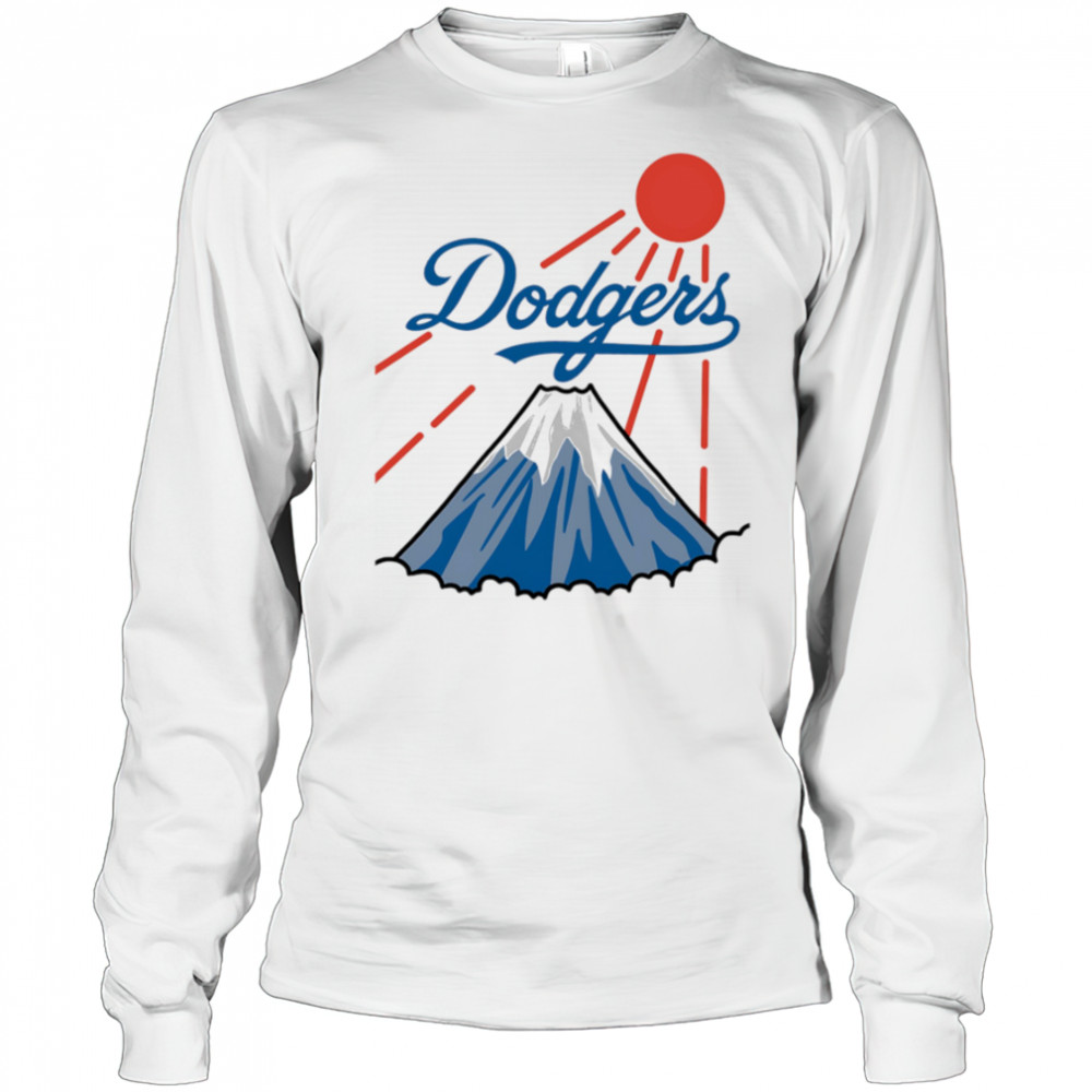 Sun Dodgers on Mountain Japan shirt Long Sleeved