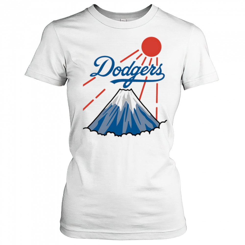 Sun Dodgers on Mountain Japan shirt Women's T-shirt