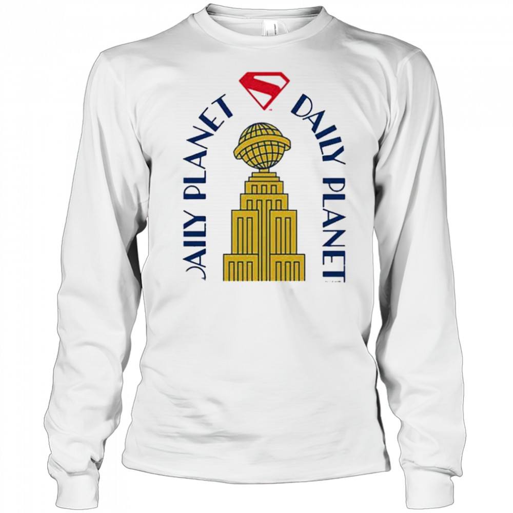 Superman 2025 Movie Collection DC Studios Daily Planet shirt Long Sleeved