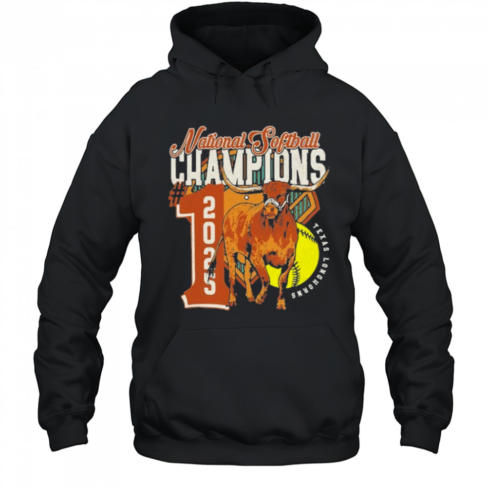 Texas Longhorns 2025 NCAA Softball Women’s College World Series Champions Number One T-Shirt Hoodie