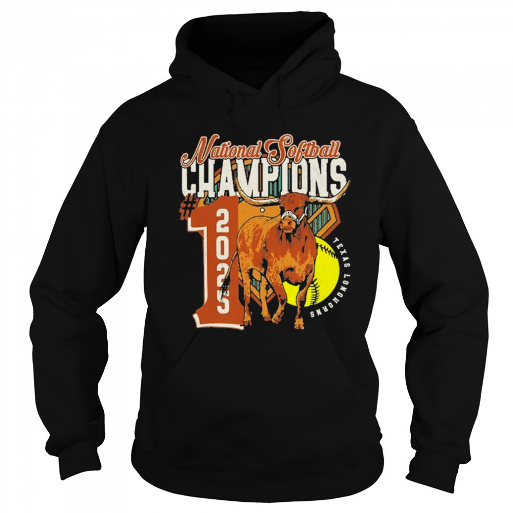 Texas Longhorns 2025 NCAA Softball Women’s College World Series Champions Number One T-Shirt Sweatshirt