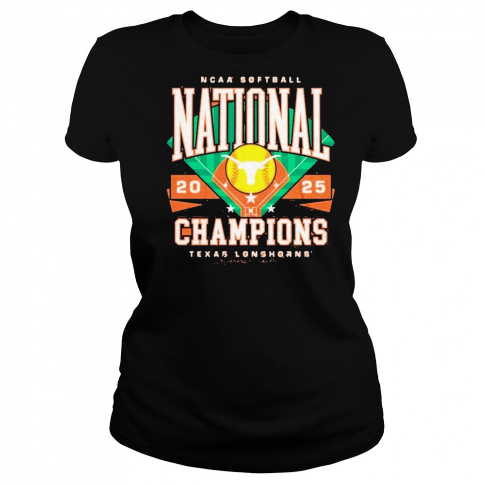 Texas Longhorns Homefield 2025 NCAA Softball Women’s College World Series Champions T-Shirt Women's T-shirt